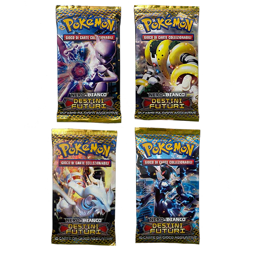 Destini Futuri 4 Buste 10 Carte Artwork Set (ITA)