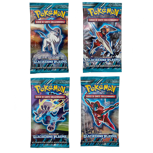 Glaciazione Plasma 4 Buste 10 Carte Artwork Set (ITA)