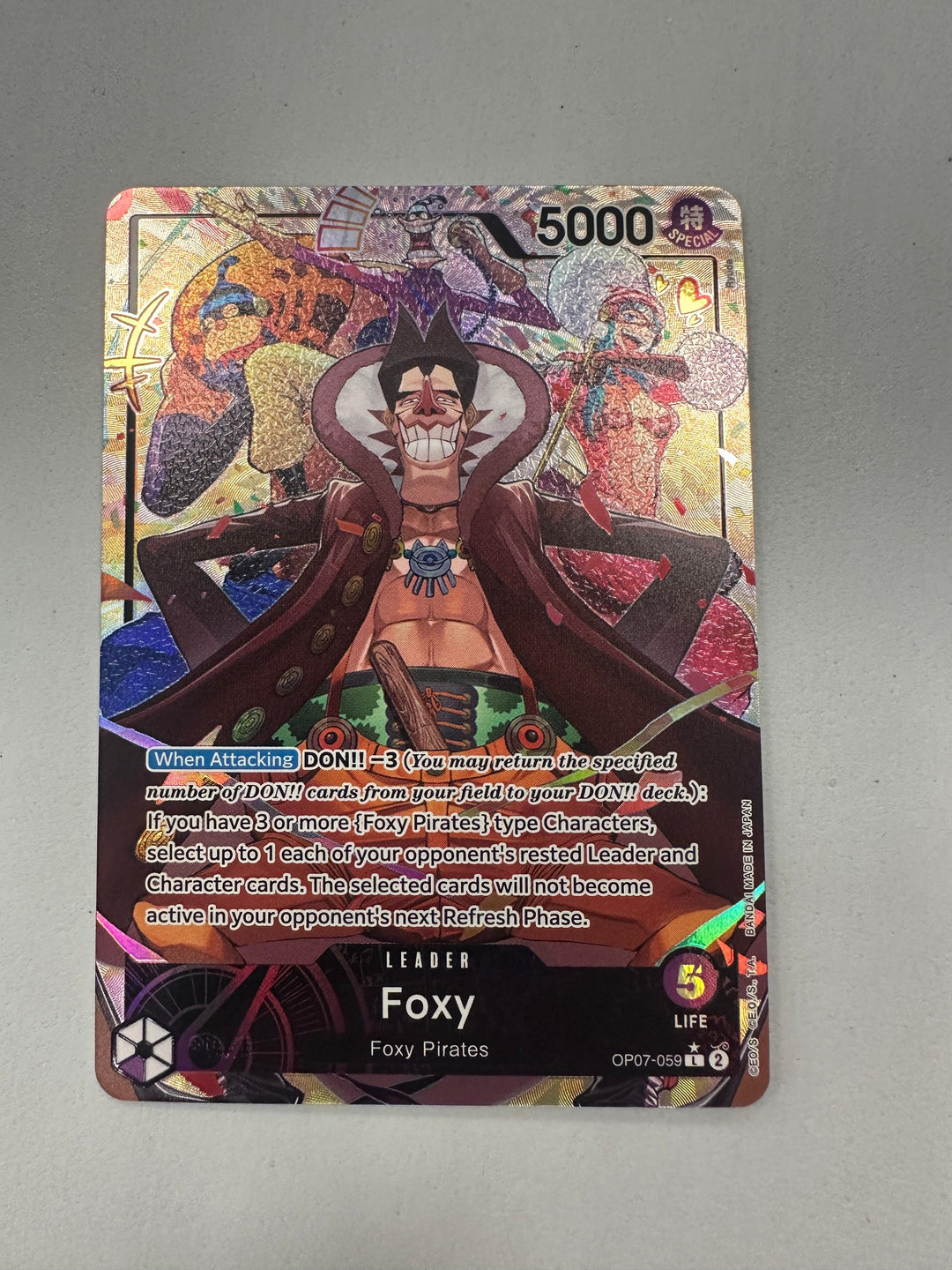 Foxy Alt Art OP07-059 (ENG)