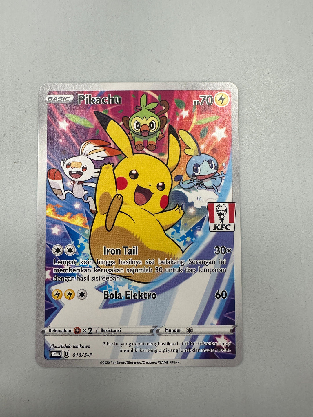 Pikachu KFC Promo Indonesia