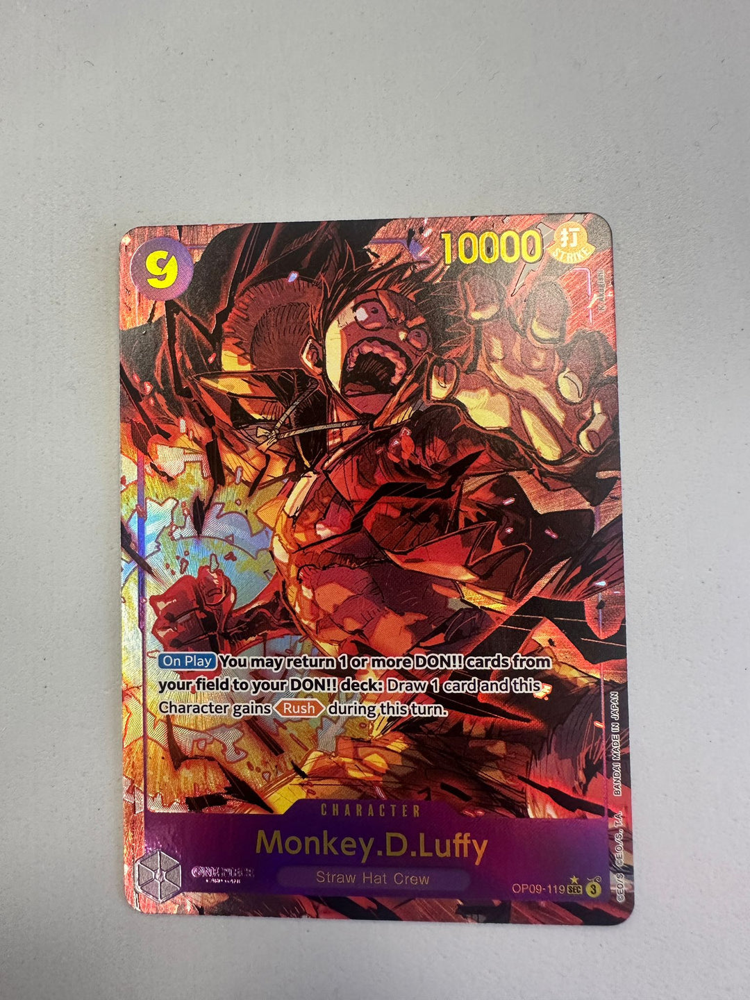 Monkey.D.Luffy Alt Art OP09-119 (ENG)