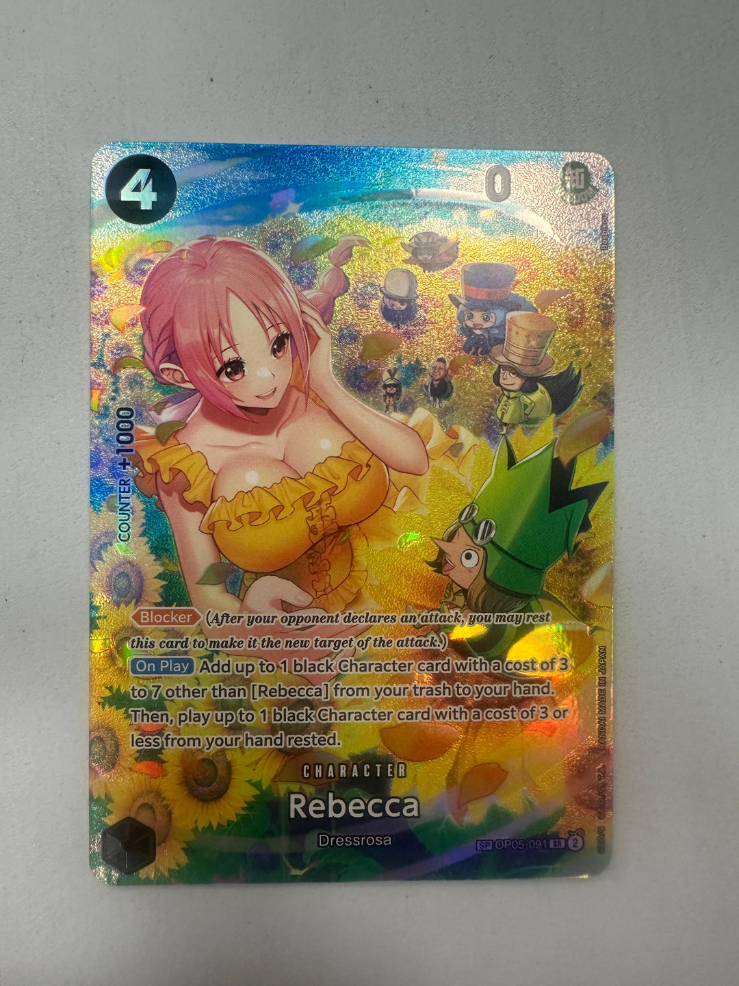 Rebecca Special Art OP05-091 (ENG)