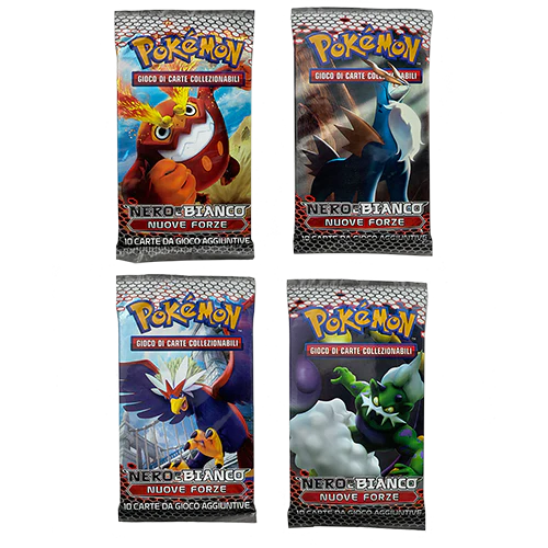 Nuove Forze 4 Buste 10 Carte Artwork Set (ITA)