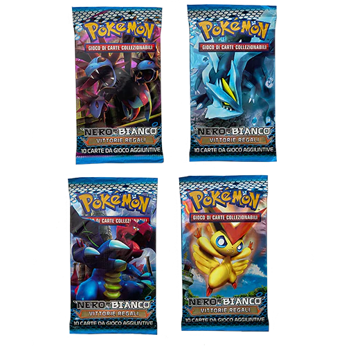 Vittorie Regali 4 Buste 10 Carte Artwork Set (ITA)