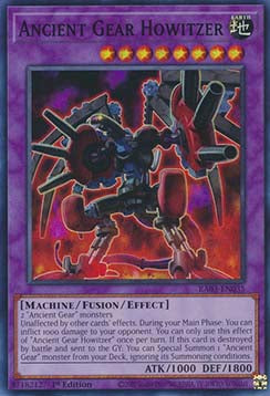 Ancient Gear Howitzer (V.1 - Super Rare)
