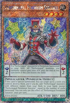 Performapal Pendulum Sorcerer (V.1 - Platinum Secret Rare)