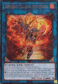 Decode Talker Heatsoul (V.7 - Ultimate Rare)