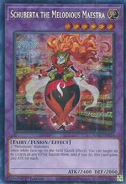 Schuberta the Melodious Maestra (V.3 - Secret Rare)