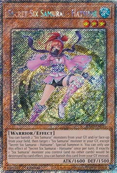 Secret Six Samurai - Hatsume (V.4 - Platinum Secret Rare)