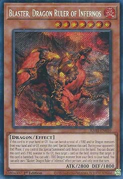 Blaster, Dragon Ruler of Infernos (V.3 - Secret Rare)