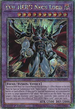 Evil HERO Neos Lord (V.2 - Quarter Century Secret Rare)