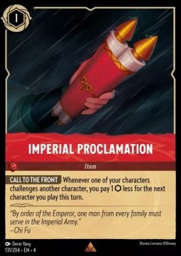 Imperial Proclamation