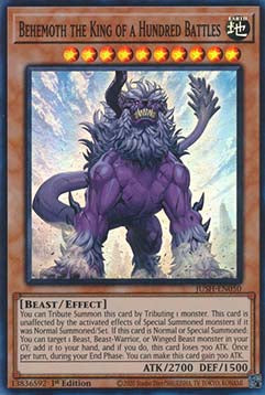 Behemoth the King of a Hundred Battles (V.2 - Super Rare)