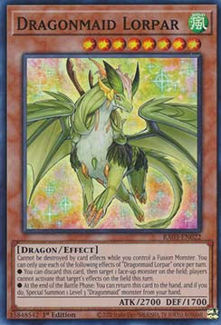 Dragonmaid Lorpar (V.1 - Super Rare)