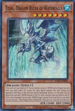 Tidal, Dragon Ruler of Waterfalls (V.1 - Super Rare)