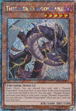 Thunder Dragondark (V.4 - Platinum Secret Rare)