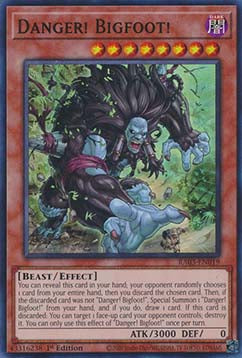 Danger! Bigfoot! (V.1 - Super Rare)