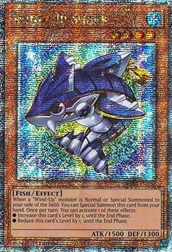 Wind-Up Shark (V.2 - Quarter Century Secret Rare)