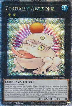 Toadally Awesome (V.5 - Quarter Century Secret Rare)