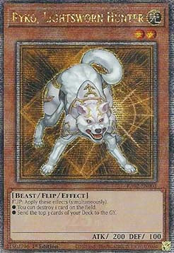 Ryko, Lightsworn Hunter (V.5 - Quarter Century Secret Rare)