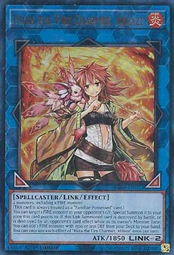 Hiita the Fire Charmer, Ablaze (V.2 - Ultra Rare)