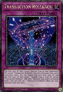 Transaction Rollback (V.5 - Quarter Century Secret Rare)