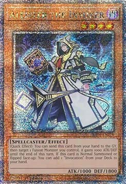 Aleister the Invoker (V.9 - Quarter Century Secret Rare)