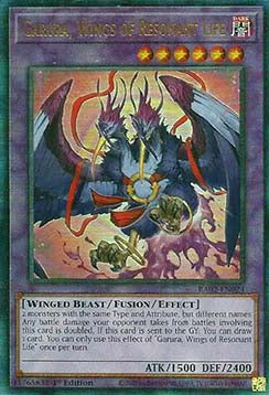 Garura, Wings of Resonant Life (V.7 - Ultimate Rare)