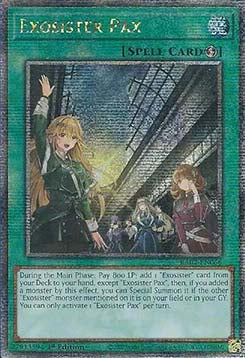 Exosister Pax (V.5 - Quarter Century Secret Rare)