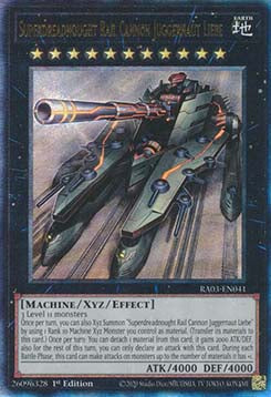 Superdreadnought Rail Cannon Juggernaut Liebe (V.8 - Ultimate Rare)
