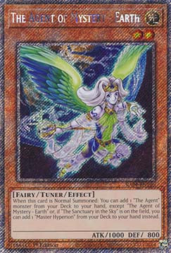 The Agent of Mystery - Earth (V.1 - Platinum Secret Rare)