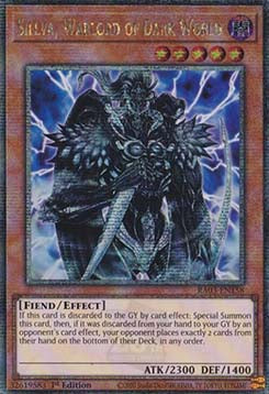 Sillva, Warlord of Dark World (V.2 - Quarter Century Secret Rare)