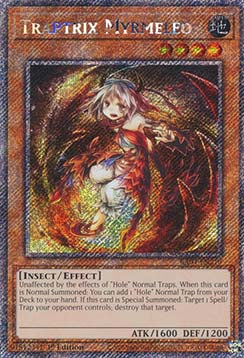 Traptrix Myrmeleo (V.1 - Platinum Secret Rare)