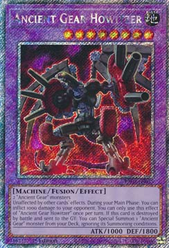 Ancient Gear Howitzer (V.4 - Platinum Secret Rare)