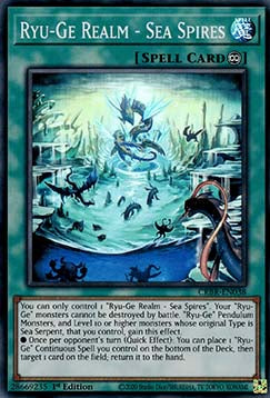 Ryu-Ge Realm - Sea Spires (V.2 - Super Rare)