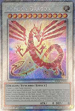 Crimson Dragon (V.4 - Platinum Secret Rare)