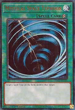 Mystical Space Typhoon (V.7 - Ultimate Rare)
