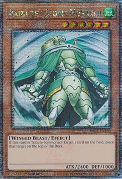Raiza the Storm Monarch (V.2 - Quarter Century Secret Rare)