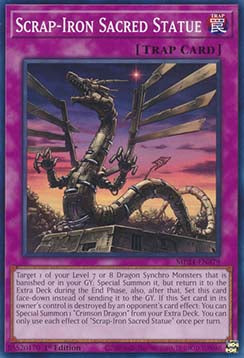Scrap-Iron Sacred Statue