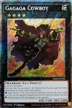Gagaga Cowboy (V.4 - Platinum Secret Rare)