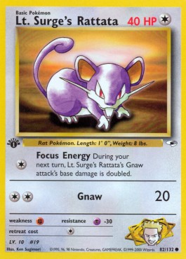 Lt. Surge's Rattata