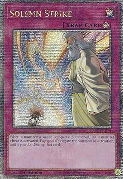 Solemn Strike (V.5 - Quarter Century Secret Rare)