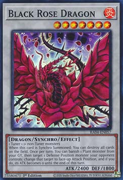 Black Rose Dragon (V.1 - Super Rare)
