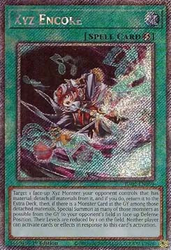 Xyz Encore (V.4 - Platinum Secret Rare)