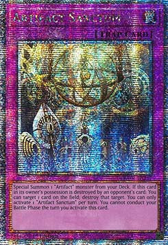 Artifact Sanctum (V.2 - Quarter Century Secret Rare)
