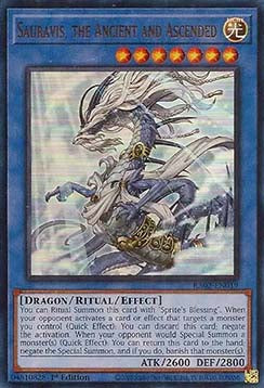 Sauravis, the Ancient and Ascended (V.2 - Ultra Rare)