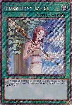 Forbidden Lance (V.4 - Platinum Secret Rare)