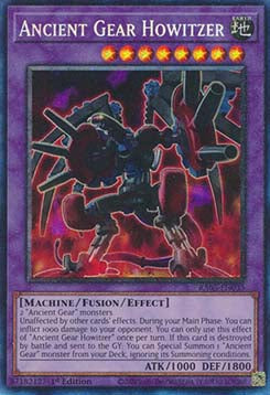 Ancient Gear Howitzer (V.6 - Collectors Rare)