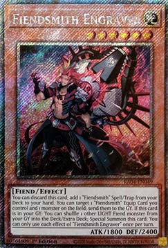 Fiendsmith Engraver (V.4 - Platinum Secret Rare)