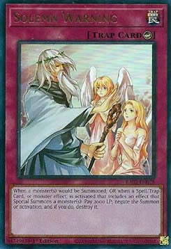 Solemn Warning (V.2 - Ultra Rare)